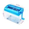 Portable Hand-Crank Silent Paper Shredder for A4/A6 Confidential Documents - Desktop Manual Mini Shredder