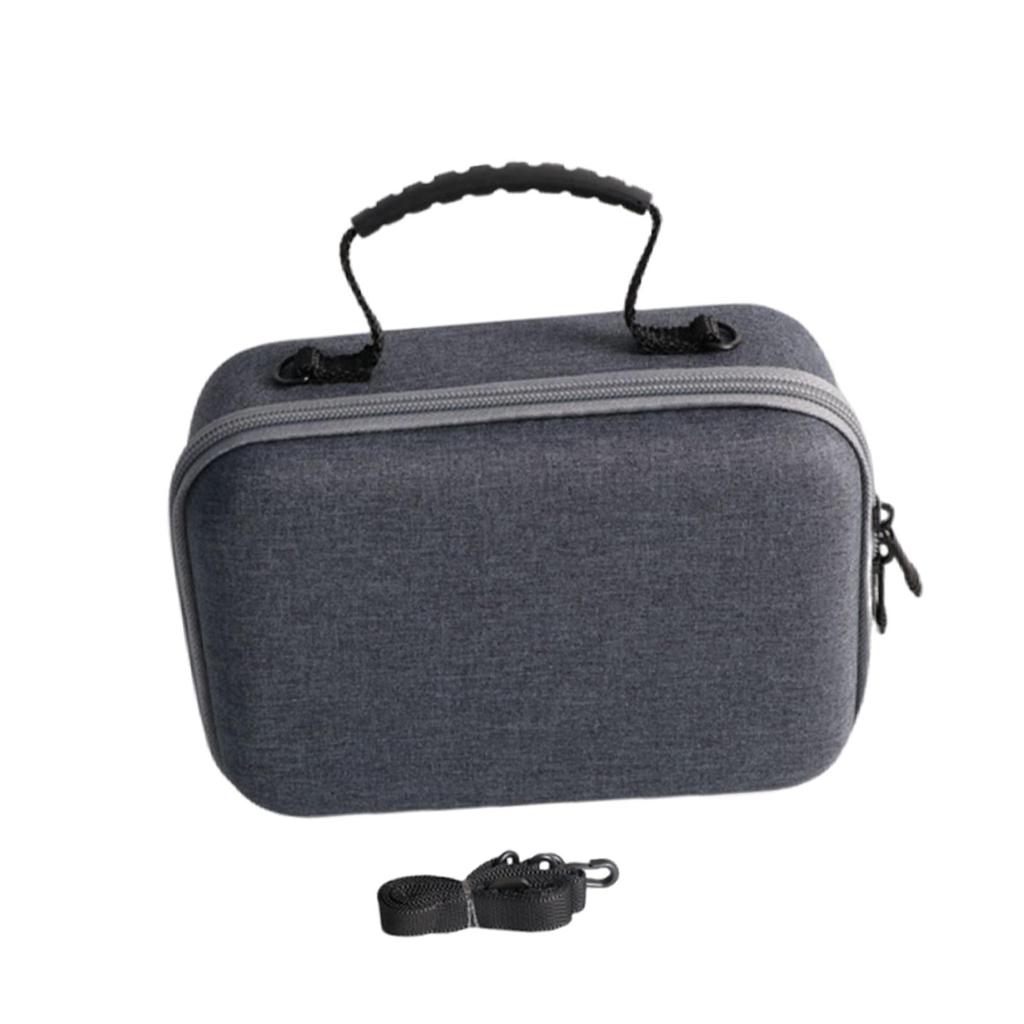 EVA Case with Handle Slots Cell Phone Carrying for Travel Outdoor Gray