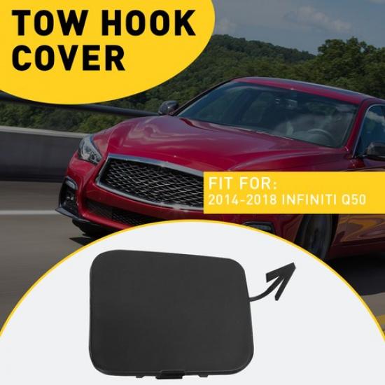 For Infiniti Q50 2014-2017 Front Bumper Tow Hook Eye Cover Cap 622A1-4GA0A EXV