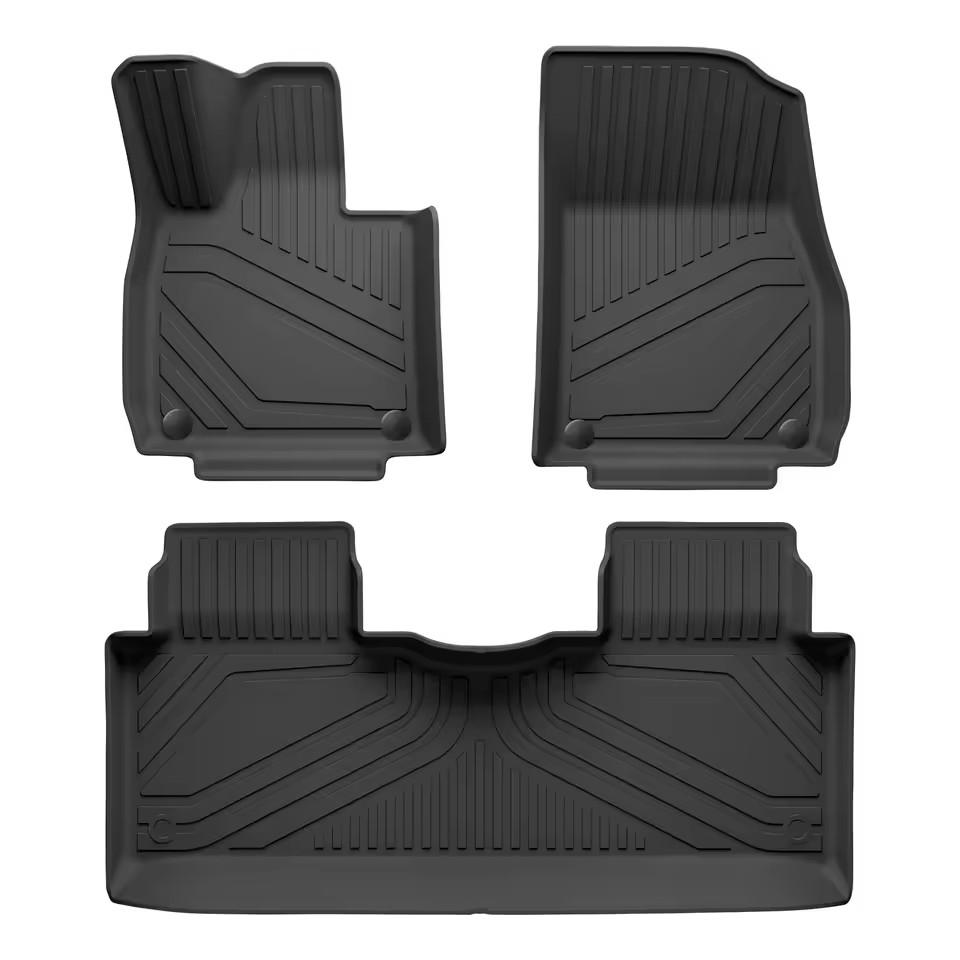 LUCKEASY for Xpeng G6 Rear Seat Backrest Protective Pad Cargo Liner Trunk Pad TPE Car Floor Mats Auto Interior Accessories