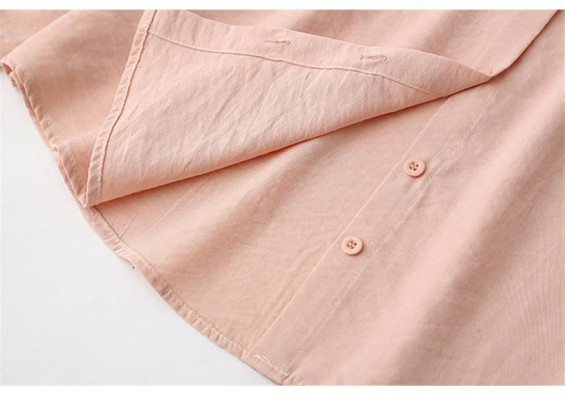 2026 Spring Plus Size Elegant Long Sleeve Shirt with Ruffle Collar
