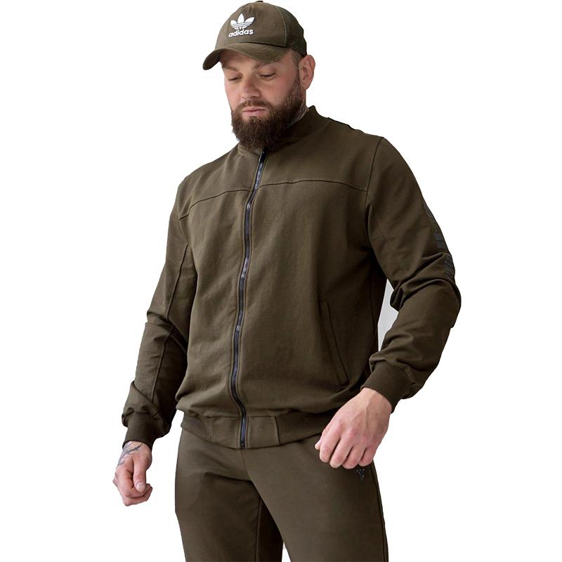 

Бомбер чоловічий AM1 TotalFit (06399607) XXL армія зелений колір