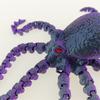 3D Printed Kraken Toy Multi-color Sample With Simulated Eyes, Movable Joints, Gradient Luminous