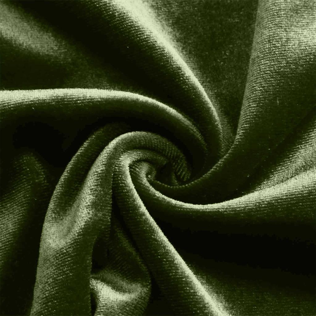 Damen Farbe Gold Samt Modisches Langarm T-Shirt Pullover Oberteil