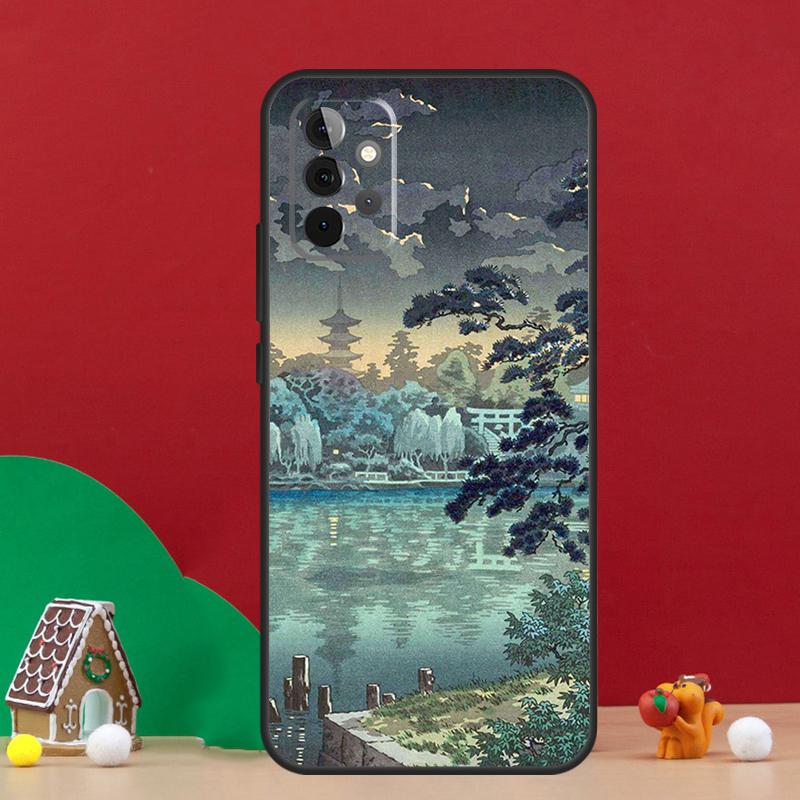 Japanese Ukiyo-e Art Case For Samsung Galaxy A17 A06 A16 A56 A36 A54 A34 A14 A52 A32 A13 A23 A33 A53 A15 A35 A55