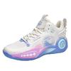 Basketball shoes men's No. 23 summer mesh breathable non-slip teenagers junior high school students black pink sports shoes women