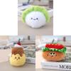 Plush Hamburger Keychain With Soft Pp Cotton For Kids And Collectors