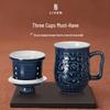 Qian Tang Xuan Living Porcelain Tea Cup Set
