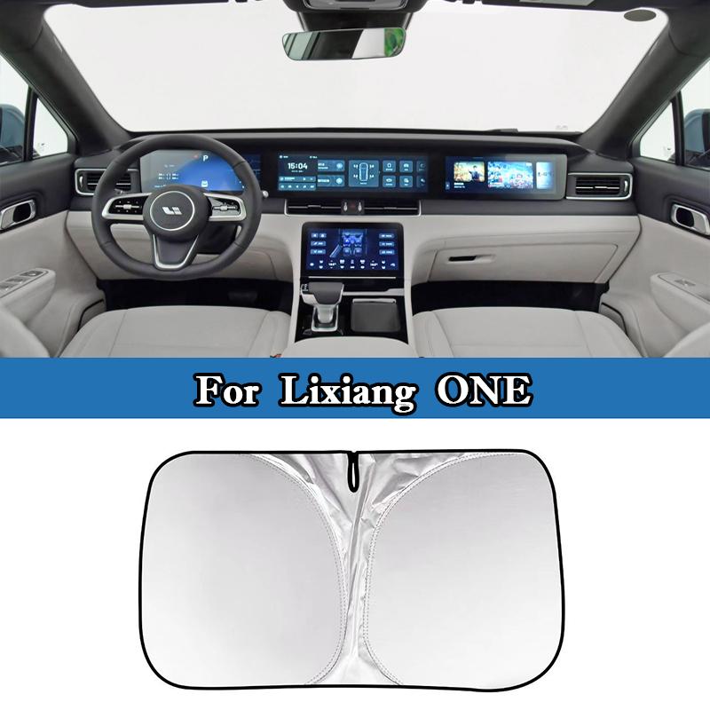 For Leading Ideal LiXiang L6 L7 L8 L9 ONE Mega Car Windshield Sunshade Cover Front Window Sunshade UV Protection Accessories