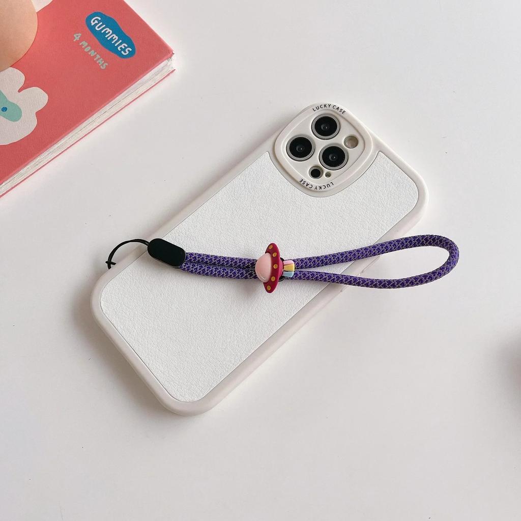 Hängen Handgelenk Strap Hand Lanyard Handy Lanyard Strap String Für iPhone 14 13 Universal Nette Cartoon Armband Band