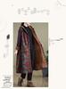 Women's Plus Velvet Thickened Hooded Windbreaker - Autumn/Winter 2026 Warm Loose Fit Cotton Jacket, Plus Size Outerwear
