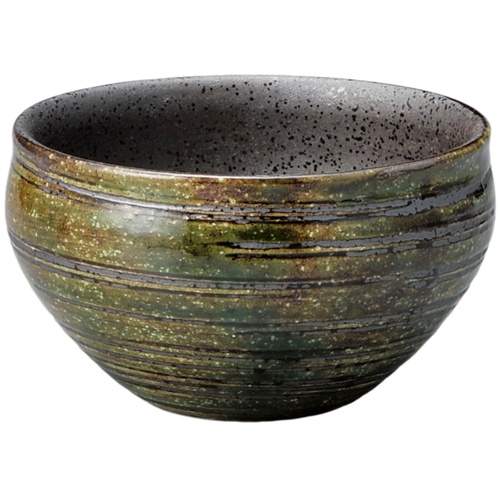 Matcha Oribe Mino Made in Tea Ceremony Matcha Bowl Ale-net Bowl, Nagomi, Ceramic, Ware, Japan, Utensils,