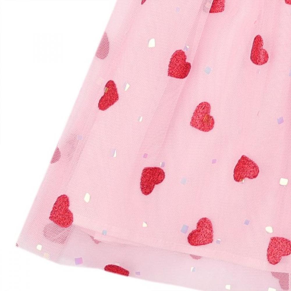 French Cat Pink Heart Shas Smoking Dress Q52dao070p1