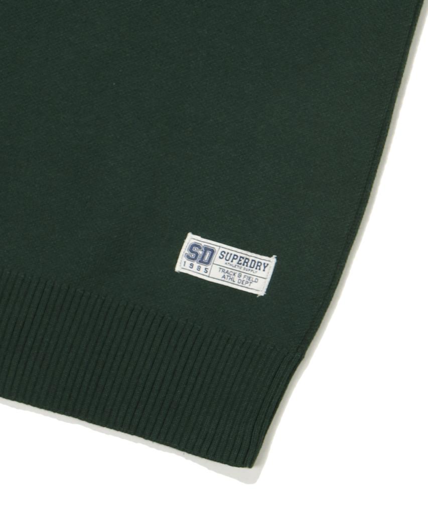 Syupeodeulai Core Logo Round Knit Hunter