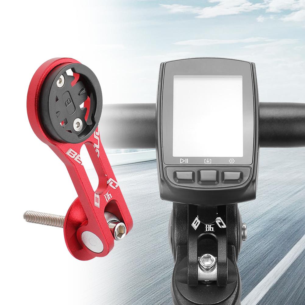 Out Front Bike Computer Mount Cycling Computer Extended Mount Aluminum Alloy Phone Flashlight Stem Bracket Universal for Cycling