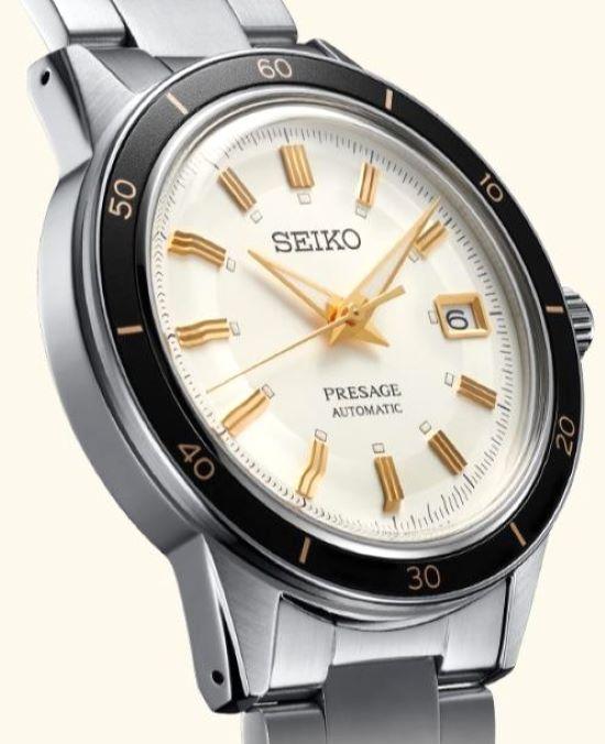 Seiko Presage Automatic SRPG03J1 Style 60’s Series White Dial Men’s Watch