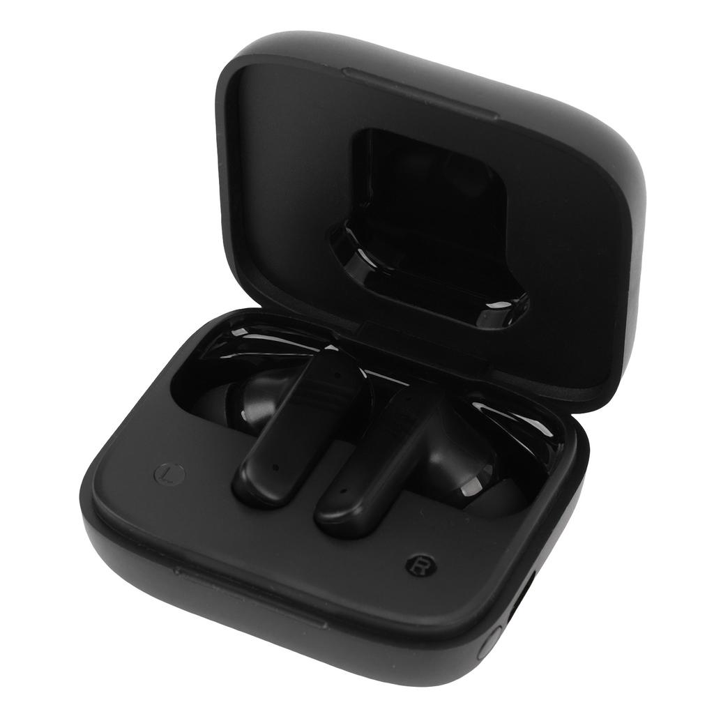 Wireless Earbuds HiFi Surround Sound Bluetooth 5.4 Earphones with LCD Full Color Touch Screen Black