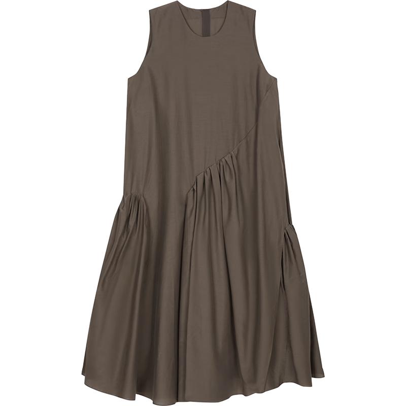 JNBY 2025 Summer Sleeveless A-Line Long Dress