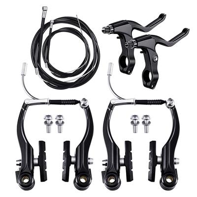 6 Pieces/Kit Mountain Bicycle V Brake Portable Detachable Adjustable Outdoor Sport Replacement Parts Component