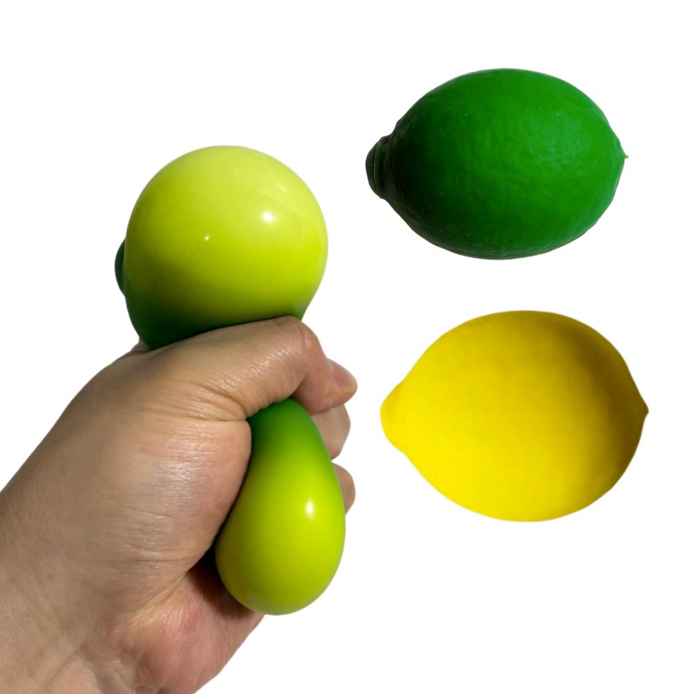 Stress Relief Toy Squishy Lemon Ball Squeeze Toy Fidget Toy Anxiety Relief Desk Toy Christmas Gift