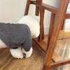 Pet Spring and Autumn Waffle Hoodie Fashion Letter Embroidered Bottom Shirt Cute Pet Dog