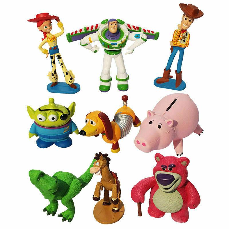 

Набор игрушек История игрушек из 9 фигурок Игрушка Топперы для торта Коллекция для детей Куклы Подарок Поклонники