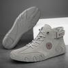 Men's Sneakers Ankle Boots - Casual Walking Shoes - Comfortable and High Top Shoes