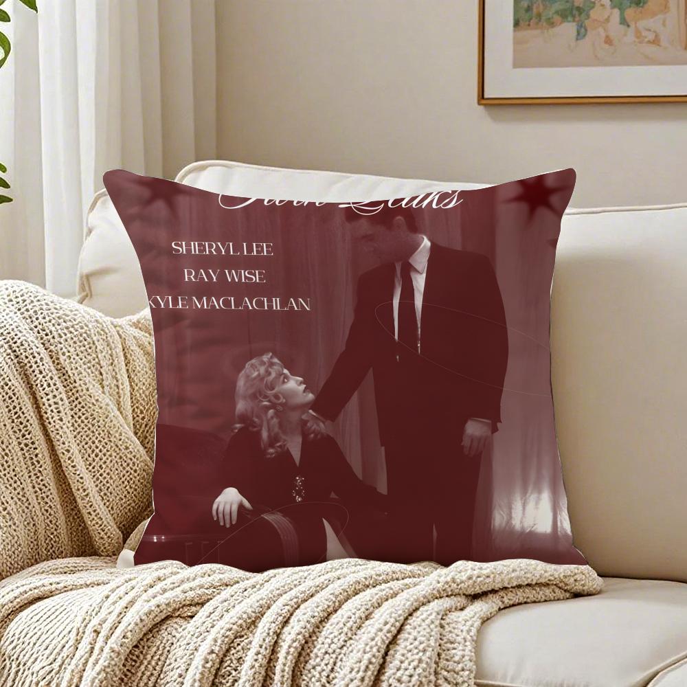 Movie Mystery TTwin Peaks FFire Walk with Me Cushion Cover Pillowcase Antidustmite Living Room Sofa Decor Cushion Room