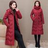Cotton Jacket Winter Waist To Show M Thin Mid-length Down Cotton Jacket Women's Padded Jacket Women's Cotton Jacket