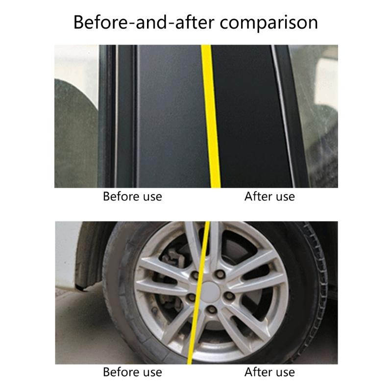 Car Cleaner Refresher Auto Repair Agent Plastic Restoring Liquid Interior Plastic Revitalizing Coating Agent 30ml/1fl oz
