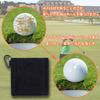 Golf Ball Cleaning Towel Microfiber Towel with Carabiner for Golf