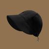 Ruth same fisherman hat children summer plain sunscreen waffle bucket hat thin modified face cap