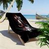 Anime Fusion Power Passion Beach Towel Soft Beach Swim Absorbent Bath Towel Seaside Outdoor Picnic Beach Mat Travel and Vacation Towels Beach Towel