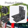 2 Pieces Awning Mount Brackets Holder Accessories Replaces Heavy Duty Pre Drilled