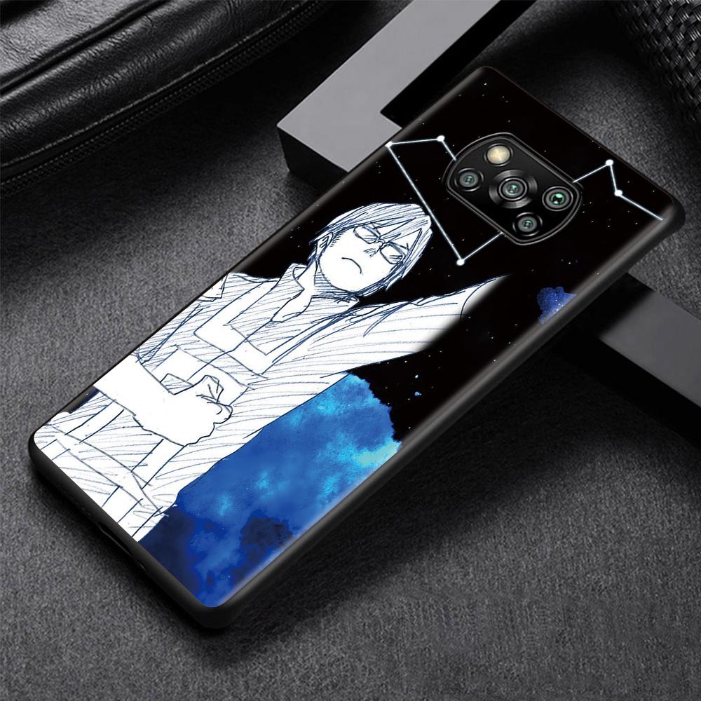 My Hero Boku No Hero Academia Case for Xiaomi Poco X3 NFC M3 M4 Pocophone F1 F3 Redmi Note 9s 9 8 10 Pro Black Soft Phone Cover
