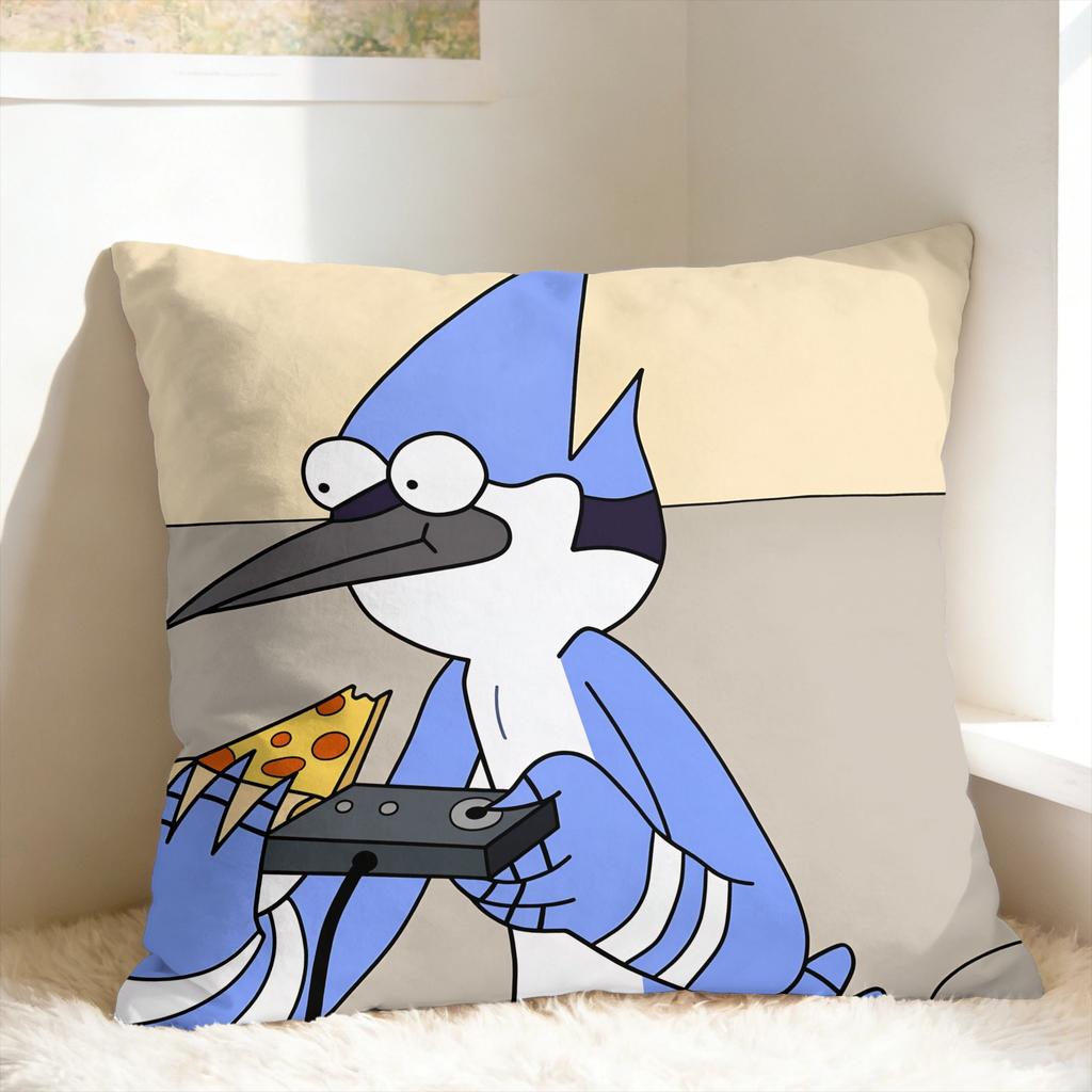 RRegular Show Pillow Case Comfy Pillow Cover Fashion Pillowcases For Living Room Sofa