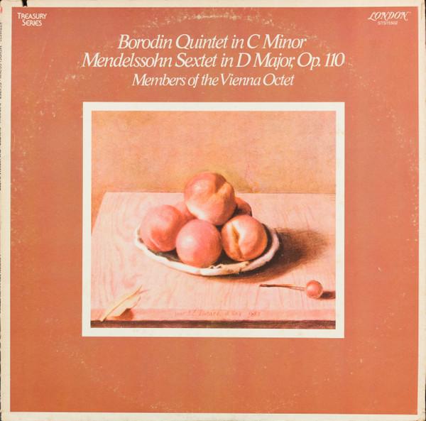 

LP Record MEMBERS OF THE VIENNA OCTET Borodin Quintet In C Minor Mende STS15502 LONDON 1980 US Classical Used