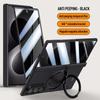 For Magsafe Magnetic Metal 360 Rotate Holder Tempered Glass Film Protect Case For Samsung Galaxy Z Fold 8Ultra Spring Hinge Cove