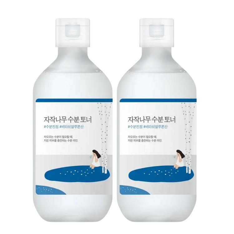 [Round Lab] Birch Sap Hydrating Toner 1+1 Set Soothing Skin Care 300ml+300ml