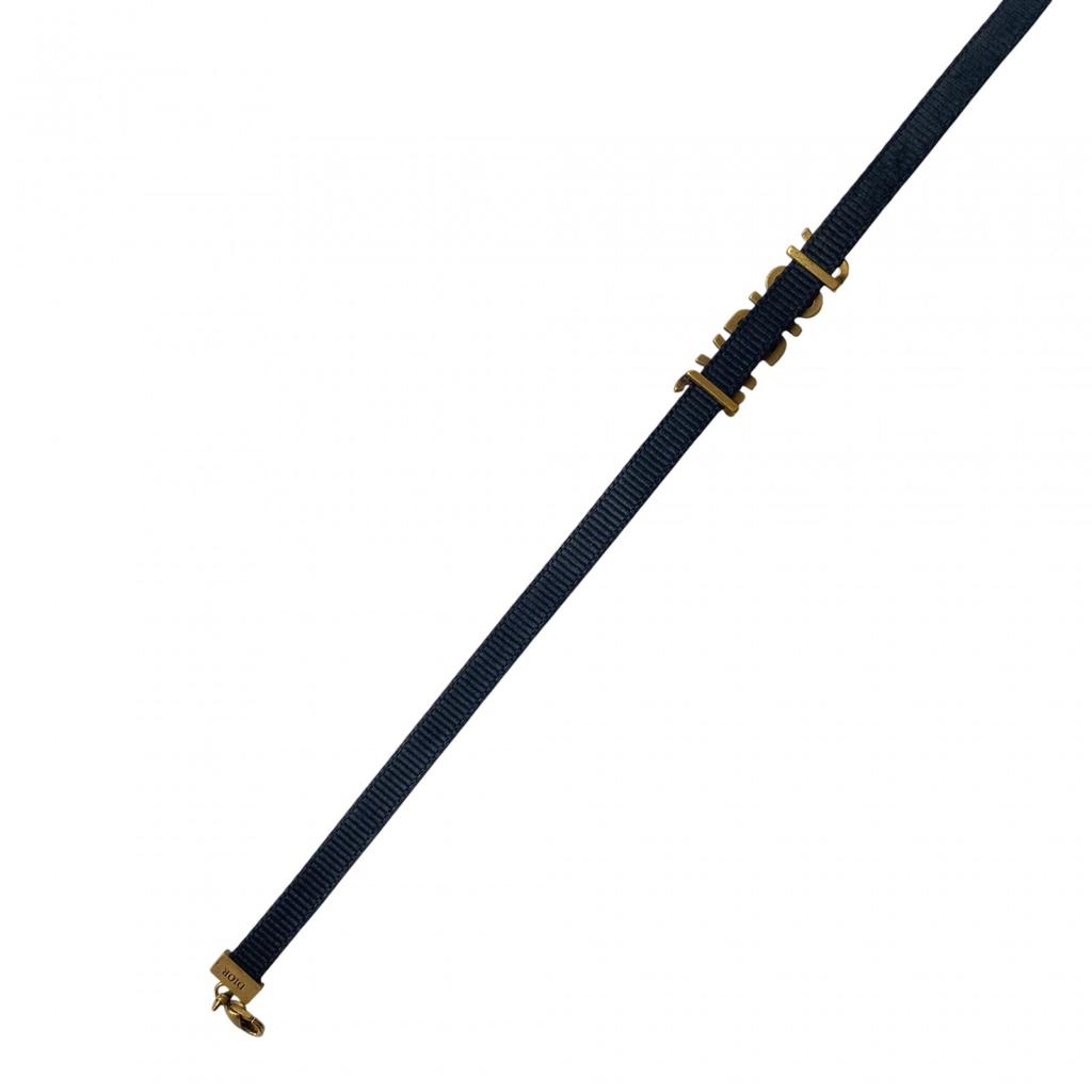 Used Christian Diorchoker black/gold Women