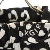X-girl Leopard Pattern Sports Jacket S Black Leopard Pattern Women Used