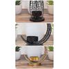 Eid Mubaraks Candlestick Metal Hollowed Moon Shape Tealight Candle Holders for Muslims Holiday Parties Decorations