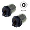 2Pcs T10 W5W 168 194 To 1156 Ba15s LED Light Lamp Bulb Base Converter Adaptor Transformer Socket