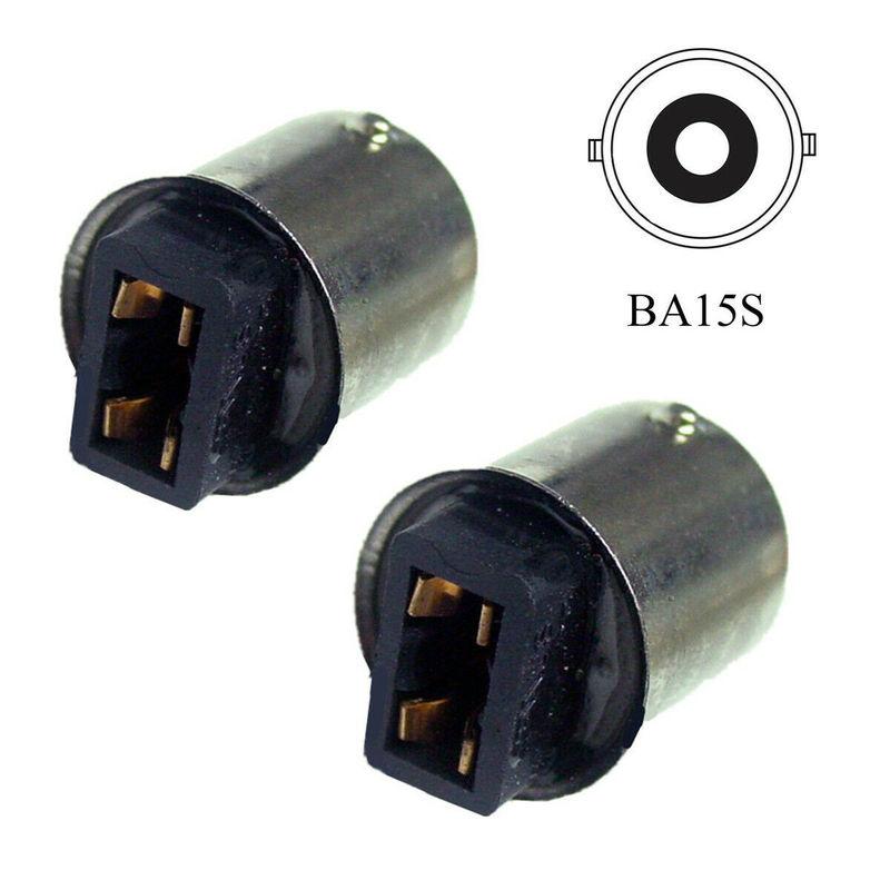 2Pcs T10 W5W 168 194 To 1156 Ba15s LED Light Lamp Bulb Base Converter Adaptor Transformer Socket