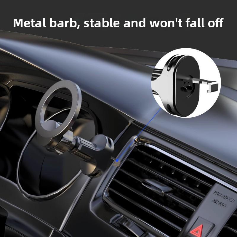Magsafe Car Magnetic Suction Out Trend Mobile Phone Holder Car Air Conditioner Port Mobile Phone Navigation Bracket