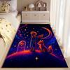 Magical Starry Night Carpet suitable as a non-slip mat for the living room or bedroom sofa