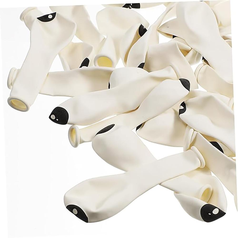 

10/20/30pcs 5inch Halloween Eyeball Balloons Decor White Eye Ballon Halloween Party Supplies Birthday Baby Shower Home Decoratin 30pcs&5inch