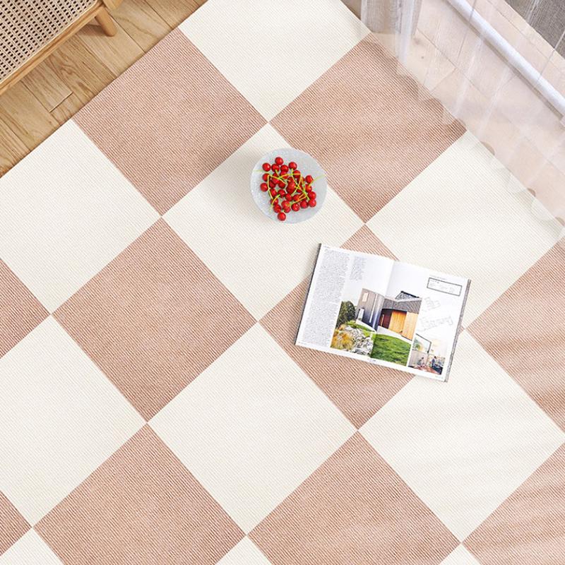 10 ks 30*30 cm Patchworkový koberec Obývací pokoj Samolepicí podlahová rohož Podlaha dětského pokoje Protiskluzová rohož Podložka na lezení pro miminko