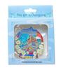 Chongqing Hongyadong Landmark Metal Fridge Magnet - Cultural Souvenir and Tourist Attraction Sticker
