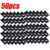 Car Self-Tapping Screws U-Clips Bumper Mudguard Trim Plate Fasteners Automotive Metal U-Clips Auto Bumper Black Clamps